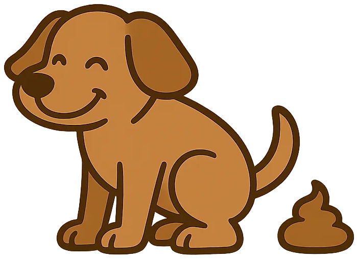 WHO LET THE POOP OUT? Logo